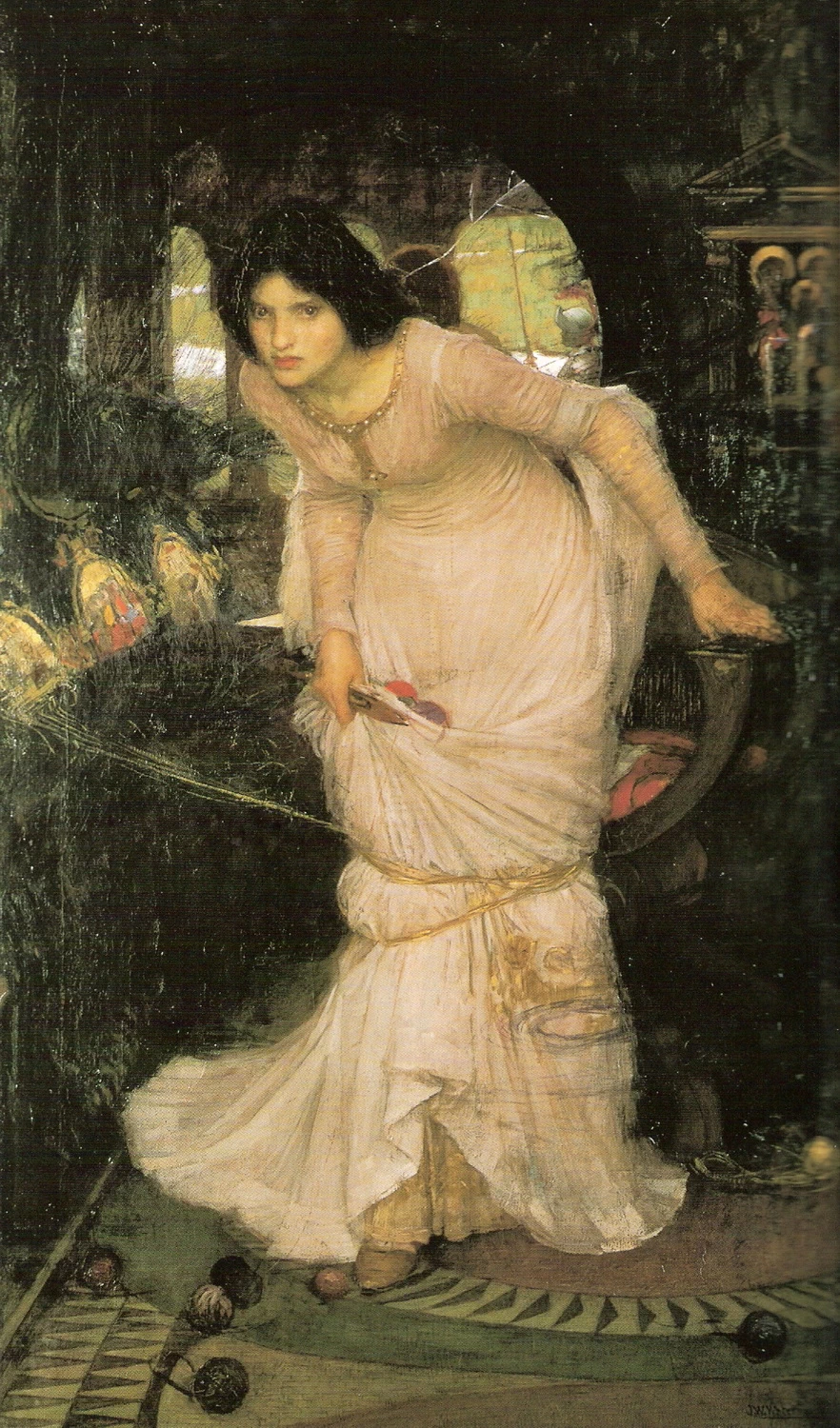 La Dama di Shalott - Galleria d'arte di Leeds